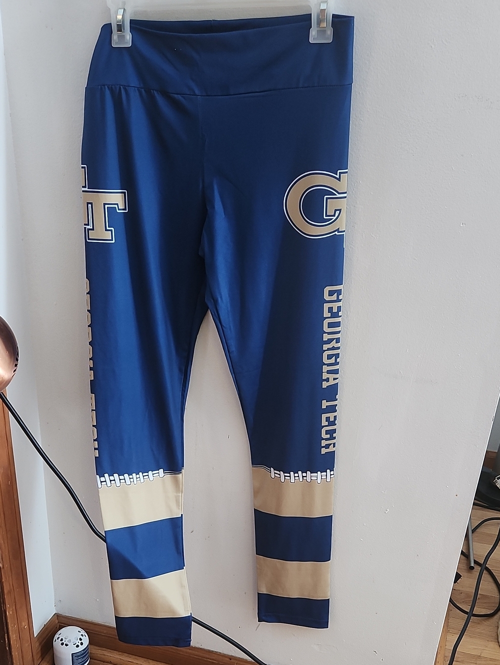GA. TECH Blue and Gold  Leggings